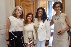 Lunch med nya ambassadörsparet 2019